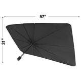 Windshield Umbrella Sunshade Cover Visor Sunshades. Automotive Front Sunshade Fits Foldable Windshield Brella Various Heat Insulation Shield for Car