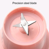 Foldable Electric Juicer Portable Blender Stainless Steel 6 Blades (500 ML)