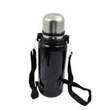 Stainless Steel Water Bottle Vacuum Insulated Cup  Bottle With Adjustable Strap, Outdoor Large Capacity Sports Kettle Cups / Bottle(1200 ML)