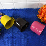Premium Plastic Coffee  Tea Cups  Mug With Handle (1 Pc -With Color Box -Mix Color)