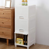 Multi purpose Storage Cabinet Storage Solutions Plastic Drawers  Multi Layer Wardrobe Storage Drawers  Foldable Multipurpose Drawer Units For Kitchen Bathroom Bedroom Cloth (3layer)