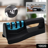 Knife Sharpener for Kitchen | Knife Sharpener with Vegetable Chopper and Fish Scale Remover |Knife Sharpener for Chefs & Serrated Knife (9in1)