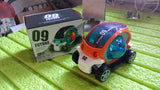 Plastic 360 Degree Rotating Stunt Car Toy for Kids - Bump and Go Action with 4d Lights and Music, Plastic Mini Car with Disco Ball (1 Pc Multicolor ,Battery Not Included)