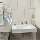 Plastic Suction Cup Hook , Removable Reusable Window Glass Door Transparent Wall Suction Cup Hangers (1 PC)