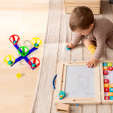 Baskets And Balls Are Fun Toy For Kids With 5 Basket And 5 Balls.