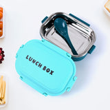 Insulated Testy Stainless Steel Leak proof Lunch Box With Spoon (1 Set)