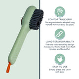 Multi Purpose Liquid Filling Shoe Cleaning Brush , Shoe Cleaning Brush with Soap Dispenser