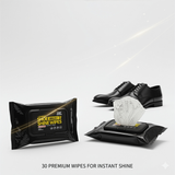 1 Packet :30 PCS Shoe Cleaning Wipes Which Are Portable ,Disposable Along Remove Dirt & Stains