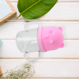Leakproof Baby Milk Mug Sippy Cup for Kids Lightweight and Durable Design, Double Side Handle Perfect for Carry, Nursing Dishwasher Safe and Easy to Clean, 250 ml Capacity (Pack of 1)