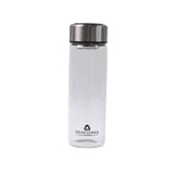 Outdoor Sport Glass Water Bottle Leakproof BPA-Free For Travel Cold And Hot Water Glass  With Steel Lid ( 500 ML Approx.)
