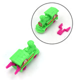 30PCS Set Of  Pull Along Back Train Friction Power Toy Vehicle Push And Go Crawling Toys For  Baby