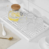 Plastic Bathroom Organizer Kitchen Utility Storage Rack Shelf Divider (1 PC)
