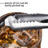 Stainless Steel Tong For Lifting Ice Cubes Sugar Cubes  Serving Tongs (13 Cm - 1 Pc)