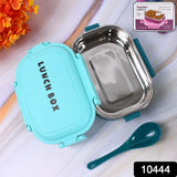 Insulated Testy Stainless Steel Leak proof Lunch Box With Spoon (1 Set)