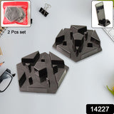 Multi-angle Plastic Mobile Phone Stand Holder (2 Pc  Mix Color)
