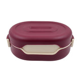Lunch Box with 2 in 1 Spoon, 2 Compartment, Airtight Food Grade Tiffin Box For School Kids &  Adults, Leak Proof Office Diet Container With safety Lock