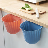 Wall Mounted Multi function Waste Bin Storage Bucket Hanging Trash Can Garbage Bin