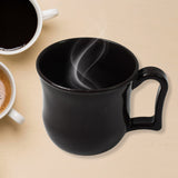 Premium Plastic Coffee  Tea Cups  Mug With Handle (1 PC - Loose  Black)