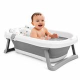 TP Foldable Baby Bath Tub for 0-5 Years | Portable Kids Bath Tub with Anti-Slip Legs | Baby Shower Tub for Newborn & Toddlers