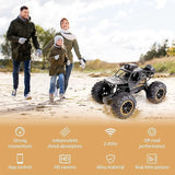 720P HD FPV Wi-Fi Camera RC Car 2.4Ghz Remote Control, 1/18 Scale Off-Road Durable High Speed Monster Trucks with Gravity Sensor for Adults Toddlers Kids Boys and Girls Gifts, Multicolor