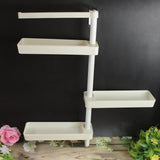 Kitchen Organizer 3 Layer Rotating Shelf Storage Racks Multipurpose Adjustable (1 Set)