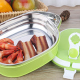 Bento Office Lunch Box 900/1800ml Stainless Steel Kitchen Insulated Thermal Lunch Box | Office Picnic Food Container Leak proof Thermos Lunchbox