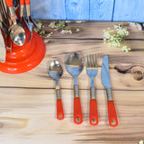 26 PCS Set Of Luxury Cutlery Set For Dining Table Along With  Stainless Steel Stand (1 Set)