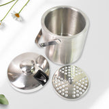 Stainless Steel Ice Buckets With Lid Double-Walled Bar Ice Bucket Set for Home Bar and Parties(1.3 Liters Approx)