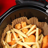 Round Air Fryer Disposable Paper Liner  (50 Pcs Set - 160mmx45mm)