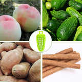 Plastic Vegetable Scrubbing Brush, Vegetable Scrubber Non-Toxic Fruit Brush & Vegetable Brush for Potato for Vegetable (1 Pc)