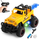 Mist Spray Race Car Toy Off-Road Speed Car With Smoke (Water Sprayer Mist With Light) High Strength Climbing Power  Smoke Effect (Color May Vary) Kids