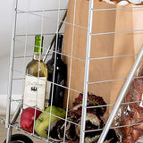 Foldable Shopping Trolley With Wheels ( MOQ - 2 PC)