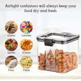4 PC SQUARE CONTAINER 700 ML USED FOR STORING TYPES OF FOOD STUFFS AND ITEMS