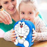 Cute Cartoon Character Metal Piggy Bank Coin Box Money Box For Kids With Lock