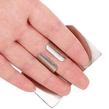 Finger Guards for Cutting, Stainless Steel 304 Finger Guard for Cutting Food, Finger Protectors, Finger Protector, Avoid Hurting When Slicing and Dicing, 1 Piece