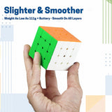 Small Puzzles Cubes 444 High Speed Sticker Less Magic Cube Game Kids And Professionals Magic Cube Puzzle Toy Pack Of 1 To 8+ Years