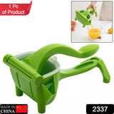 Manual Juicer - Fruit Juice Squeezer - Easy Manual Handheld Fruit Juicer – Heavy Duty, Large Capacity, Portable Citrus Press - Citrus, Fruit Juice Squeezer | Multicolor-1 PC