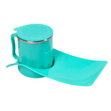 Snacks Tray  Inside Steel Cup 350ml Break Time Tray For Kids  Home Use