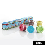 Non-toxic Creative 100 Dough Clay In 5 Different Colors (Pack Of 5 Pcs)