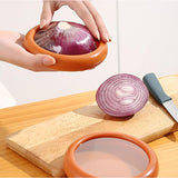 Vegetable Container Premium Fruits Saver Keeper for Kitchen Organization (ROUND SHAPE - 1 Pc)