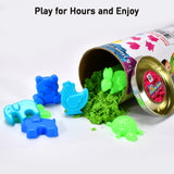 Creative Sand For Kids  Natural Kinetic Sand Kit For Kids Activity Toys  Soft Sand Clay