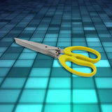 Multi function Vegetable Stainless Steel Herbs Scissor With 5 Blades (1 Pc)