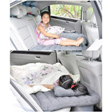 Premium Car Inflatable Bed with Pump & 2 Air Pillow Quick Inflatable , Back Seat Bed , Car Inflatable Mattress , Car Bed Mattress , Car Bed For Kids & Adult ,Travel, Trip, Camping, Picnic, Pool & Beach Universal Fit