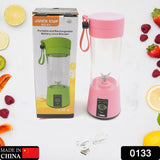 Rechargeable Hand Juicer, 6 Blade Portable Electric Mini USB Multi Color Bottle Blender, Fruit Juice Maker (Multicolor+ Protein Shaker)