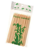 Natural Bamboo Sticks Skewer | Natural Wooden Barbecue Kabob Skewers, Best for Grill, BBQ, Kebab, Marshmallow Roasting or Fruit Sticks