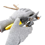 Anti Cut Hand Gloves , Anti Cutting Cut Resistant Hand Safety Gloves, Cut-Proof Hand Safety- Kitchen, Gardening Care, Industrial (1 Pair, Free Size, Multicolor)