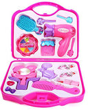 Beauty Make Up Set For Kids Girls With Fold-able Suitcase (Multicolor)