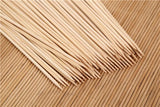 Natural Bamboo Wooden Bamboo Skewers Sticks| Barbeque Stick for Microwave Oven and Pan | Wooden Skewers for Grilling Kabab Stick | Barbeque Grill Stick