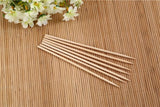 Natural Bamboo Wooden Bamboo Skewers Sticks| Barbeque Stick for Microwave Oven and Pan | Wooden Skewers for Grilling Kabab Stick | Barbeque Grill Stick