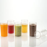 Heavy Unbreakable Stylish Plastic Clear Look Fully Transparent Multipurpose Water/Juice Glasses Set 330ML (6pcs)